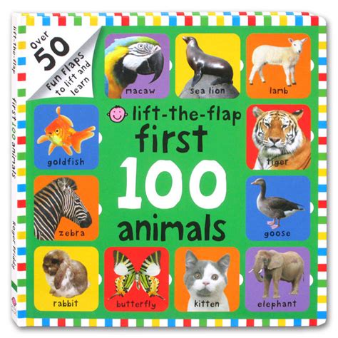 First 100 Animals Board Book (Big Version) | Lazada Indonesia