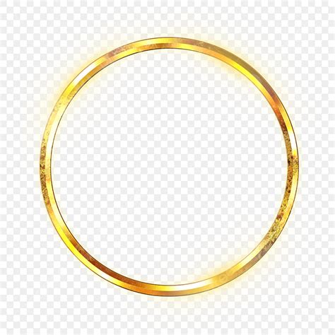 Golden Circles PNG Image, Golden Circle, Gold, Bright, Light Spot PNG Image For Free Download