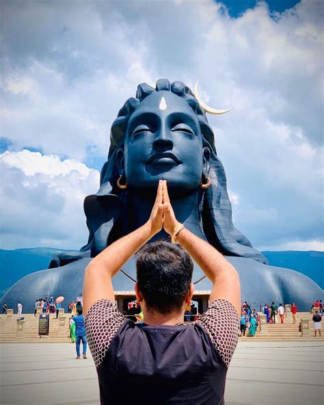 Adiyogi Shiva Statue Inside Statue lord shiva adiyogi atop vellaingiri mountains