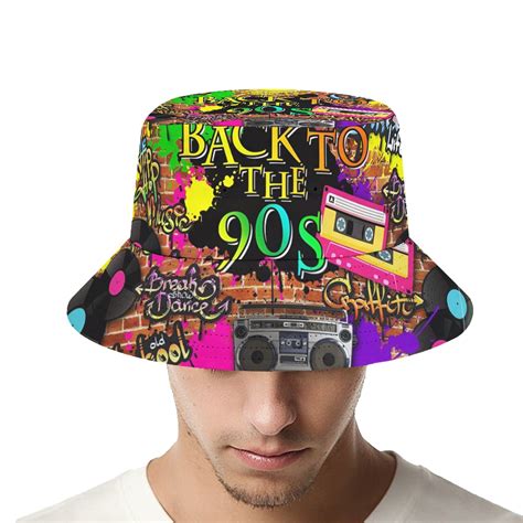 Back To The 90s Bucket Hat - Rockatee