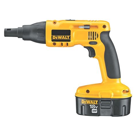 DEWALT 18-Volt XRP NiCd Cordless Drywall/Deck Screwdriver with (2 ...