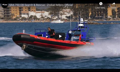 SRA 750 OB Rigid Inflatable Boat Search And Rescue Zodiac Milpro ...