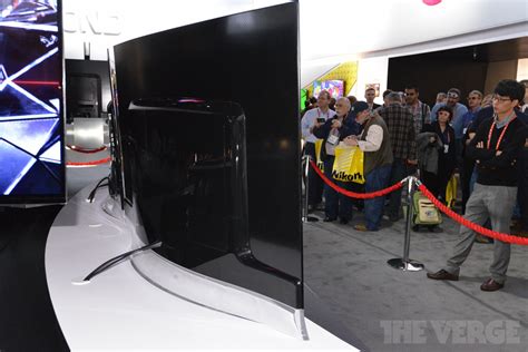 LG curved OLED TV hands-on pictures - The Verge