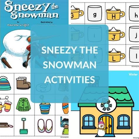 Sneezy the Snowman Activities