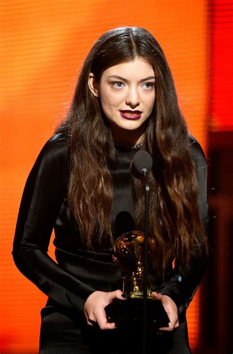 Blog de la Tele: Lorde: "Royals" recibe dos trofeos en los Premios Grammy 2014