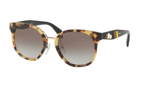 Prada 17TS Round Sunglasses | Prada Women's Sunglasses | Women's Designer Sunglasses | Designer ...