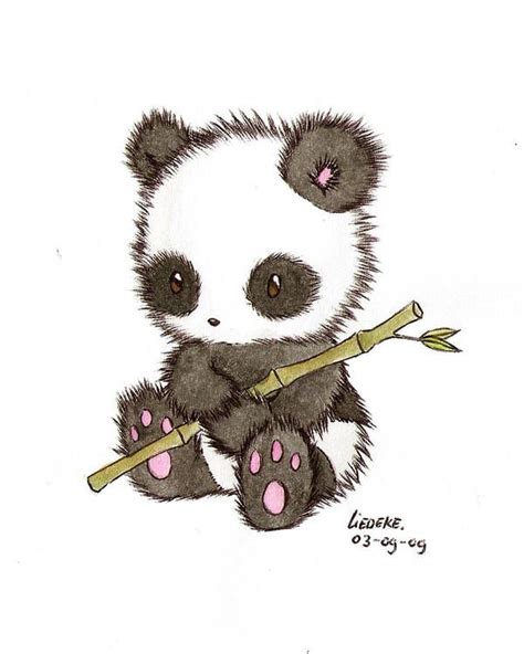 little panda by Liedeke | Panda drawing, Cute panda drawing, Drawings