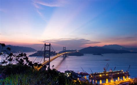 nature, Landscape, Hong Kong, City, Night Wallpapers HD / Desktop and ...