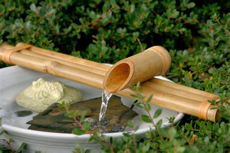 Buy Bamboo Accents Water Fountain & Pump Kit – 18 inch, 3 Arm Style ...