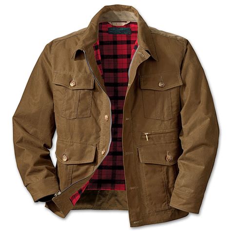 Filson Oil Finish Shelter Cloth Westlake Waxed Jacket in Tan | Mens wax jackets, Filson jacket ...