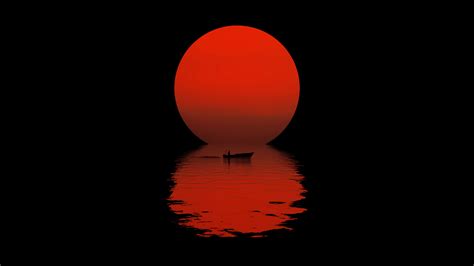 Red Sun Wallpaper