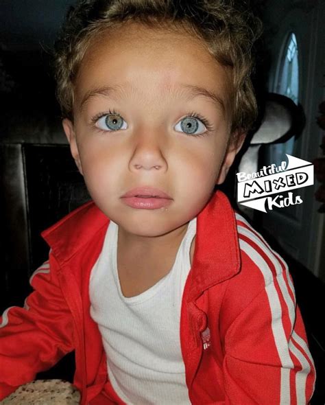 Jace - 2 Years • Polish & Portuguese ♥️ FOLLOW @BEAUTIFULMIXEDKIDS http ...