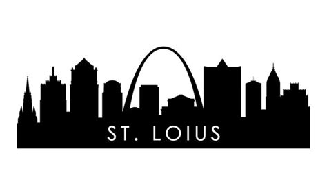 St Louis Skyline Silhouette Images – Browse 390 Stock Photos, Vectors, and Video | Adobe Stock