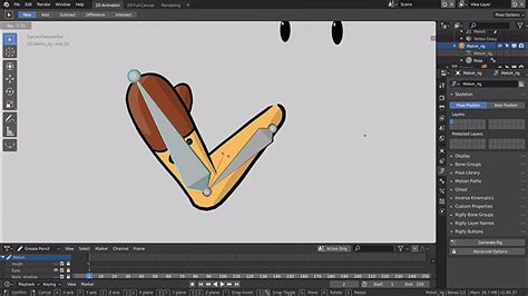 Create Rigged Grease Pencil Animations in Blender - CG Cookie