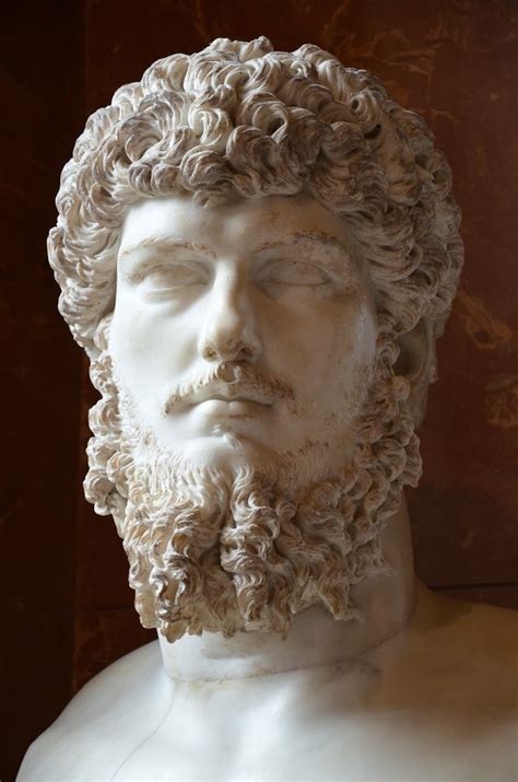 Colossal head of Lucius Verus (mounted on a modern bust), … | Flickr