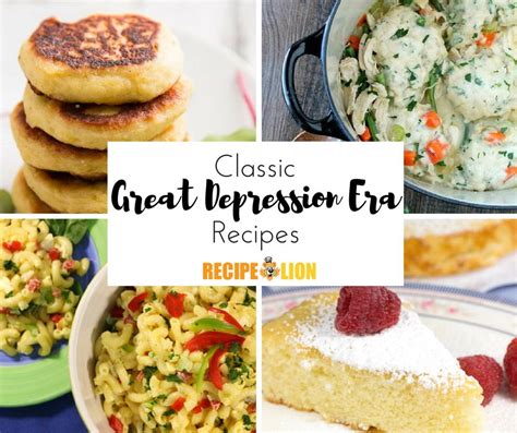 24 Classic Great Depression Era Recipes | RecipeLion.com