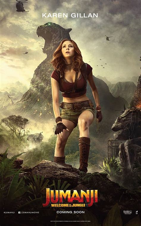 Jumanji - Bienvenue dans la Jungle : Les affiches personnages ...