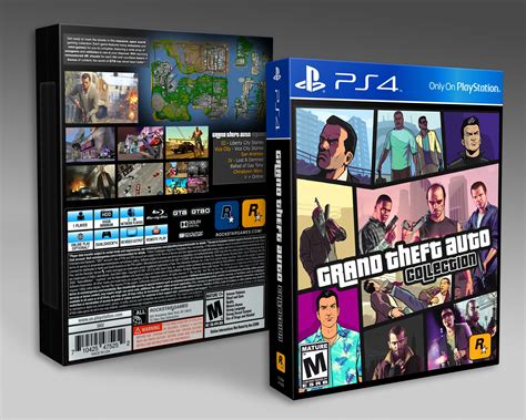 Grand Theft Auto Collection PlayStation 4 Box Art Cover by Brettska99