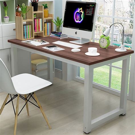 Ktaxon Computer Desk Wood PC Laptop Writing Table Workstation - Walmart.com