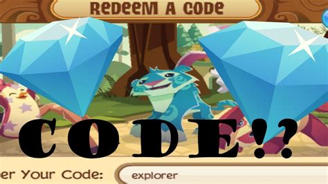 AN UNLIMITED DIAMOND CODE ON ANIMAL JAM?! - YouTube