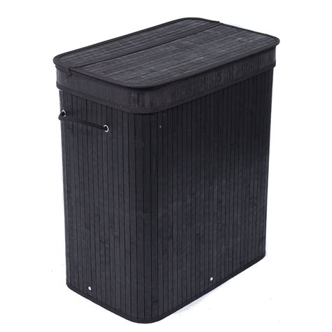 Birdrock Home Double Laundry Hamper with Lid and Cloth Liner - Walmart.com