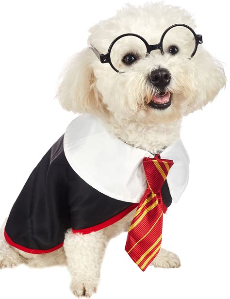 Impoosy + Pet Dog Halloween Shirts Funny Wizard Costume