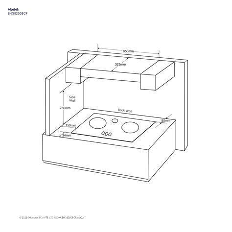 80cm UltimateTaste 500 built-in gas hob with 2 burners (PUB) - EHG8250BCP