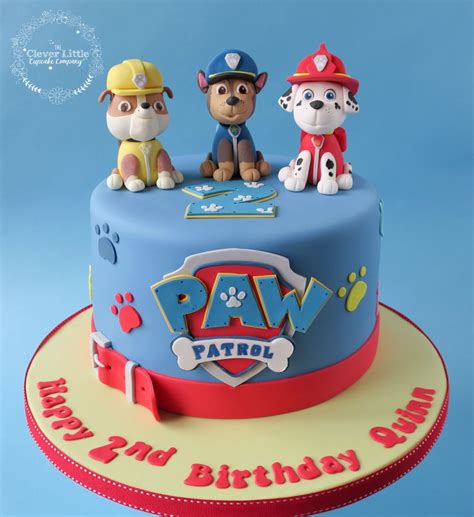 Paw Patrol Birthday Theme Cake - Printable Templates Free