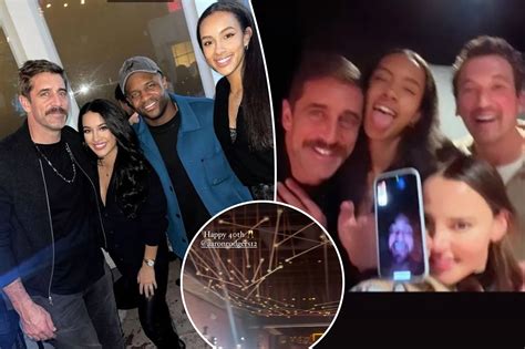 Jets get over loss with star-studded Aaron Rodgers birthday party