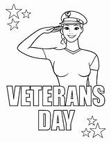 Veterans Day Coloring Pages Free Printable PDF sketch template