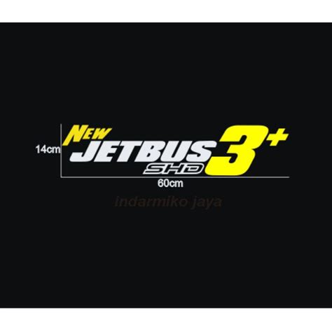 Jual stiker cutting jetbus 3 | Shopee Indonesia