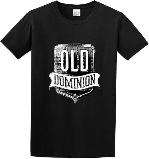 Men's Old Dominion Short Sleeves Tee Shirt Casual T Shirt Tops Clothing : Amazon.co.uk: Clothing