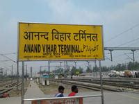 Anand Vihar Terminal Railway Station Map/Atlas NR/Northern Zone ...