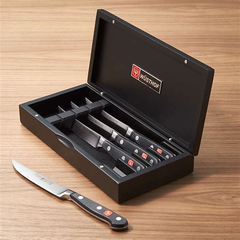 Wusthof Classic Steak Knives, Set of 4 + Reviews | Crate and Barrel