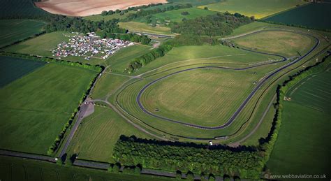 Cadwell Park race circuit from the air | aerial photographs of Great Britain by Jonathan C.K. Webb