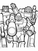 Decepticon coloring Pages sketch template