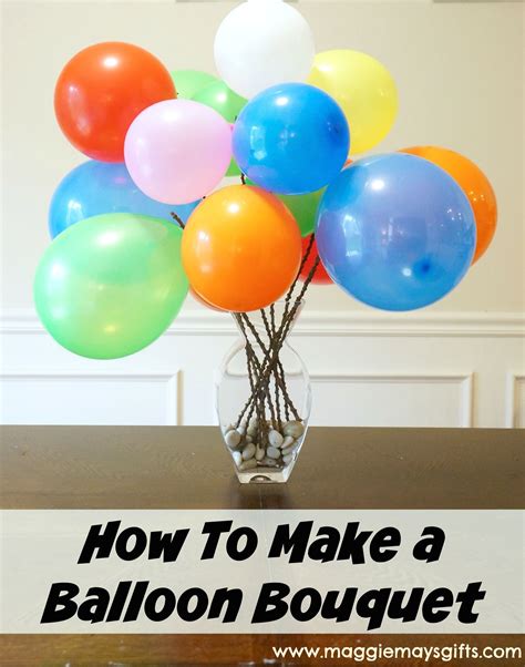 Make a Balloon Bouquet | Idee, Decorazioni, Festa