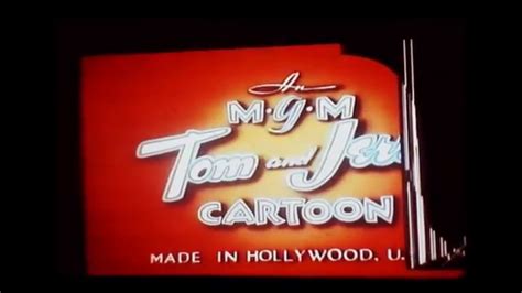 Tom And Jerry The End An Mgm Cartoon Logo