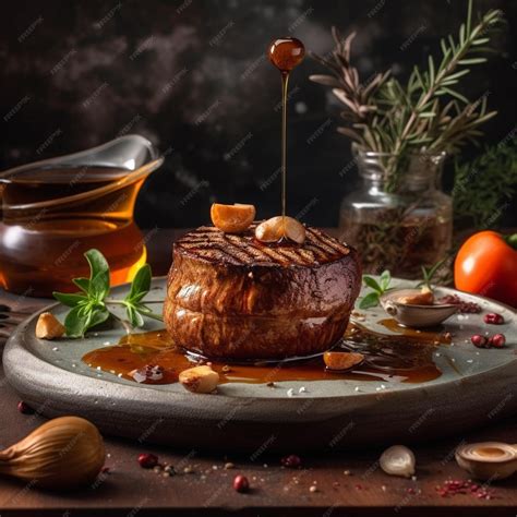 Premium AI Image | Realistic creative photography food created with ...