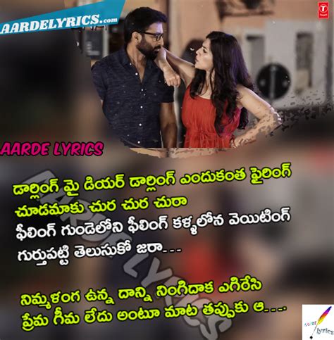 Darling Song Lyrics From Chanakya (2019) | Telugu Movie