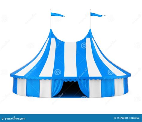 Circus Tent Isolated stock illustration. Illustration of premiere - 114723815