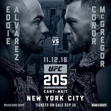 UFC 205 - Les posters et les affiches au Madison Square Garden - UFC Fans