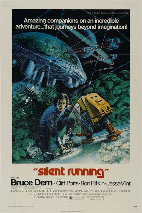 Film Reviews from the Cosmic Catacombs: Silent Running (1972) Review