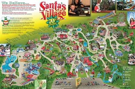 Santa's Village Map and Brochure (2022 - 2023) | ThemeParkBrochures.net