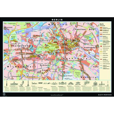 Berlin City Centre Map - The Map Shop