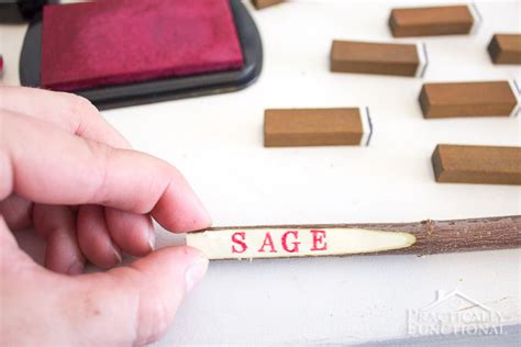 DIY Twig Plant Markers For Your Garden!