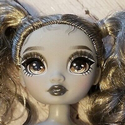 RAINBOW HIGH SHADOW Series Nicole Steel Nude Articulated Gray Fashion Doll NEW £21.97 - PicClick UK