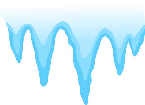 Blue icicles. Weather symbol. Png, transparent. 33228398 PNG