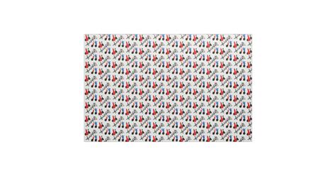 Music Notes Print Fabric | Zazzle.com