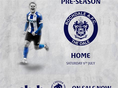 FIXTURES | Rochdale to visit the Deva in pre-season - Chester Football Club